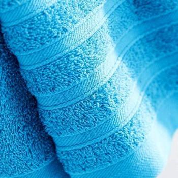 Drap Bain 90×150×150 cm Vitamine 450 g Coton Uni Turquoise