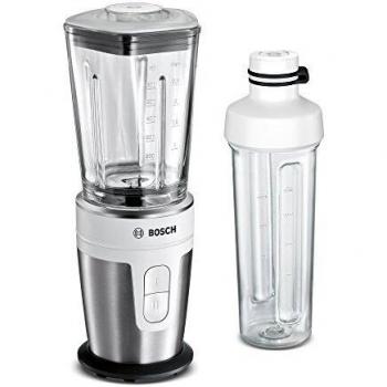 Bosch MMBM7G2M Batidora de vaso 0.6L 350W Negro, Acero inoxidable, Color blanco licuadora