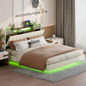 Redom 160200 Lit Adultes/Jeunes, Lumière LED, USB