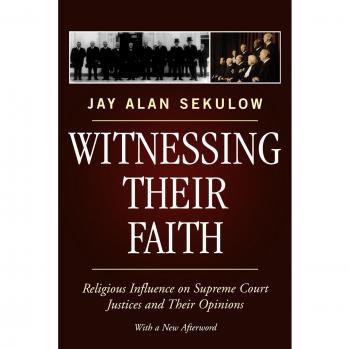 Witnessing their faith.