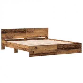 Cama de Madera Contrachapada 180x200 cm