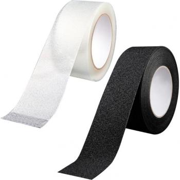 Cinta antideslizante para escaleras, adhesivo de PVC, 1 rollo de 5/10M