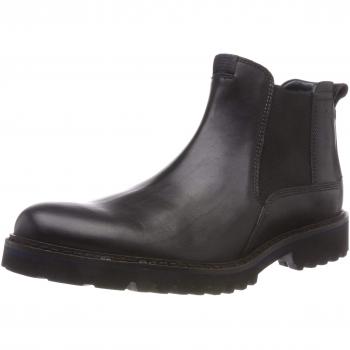 Sioux Herren Chelsea Stiefel in Schwarz, Größe 45 EU (10.5 UK), Modell Quendron-704