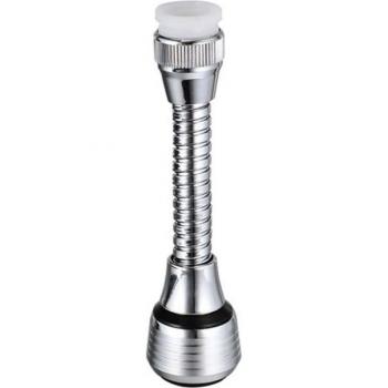 Robinet filtrant 360° en inox, système barboteur