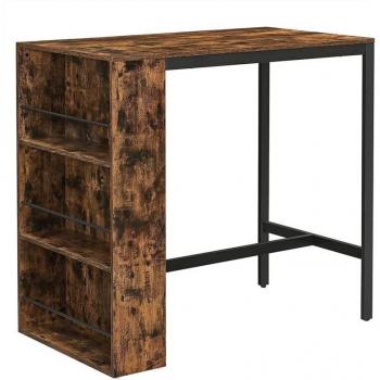 Soggiorno Sala da Pranzo Tavolo Alta 110x60x100 – Design Industriale