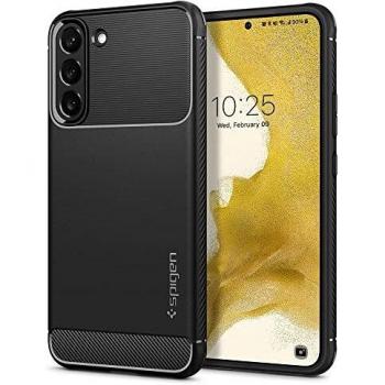 Galaxy S22 5G Cover Spigen – TPU Rugged Armor Preto