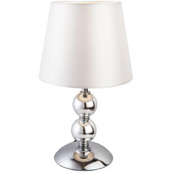 LED Lámpara de mesa Bea con base cromada