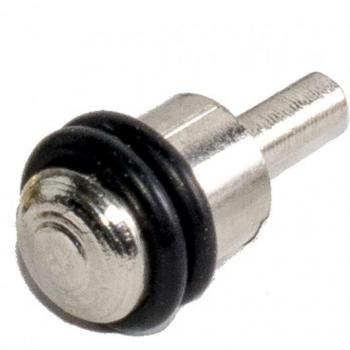 Portaestante Tubular con Goma para Cristal 8x18mm Niquelado Micel