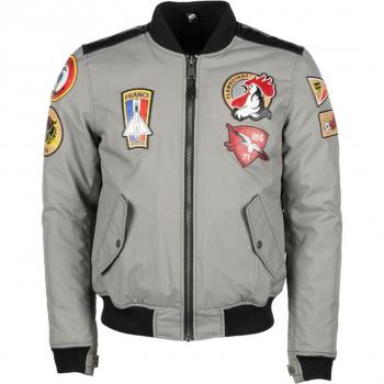 Moto Helstons Lynx Giacca Tessile Argento XL