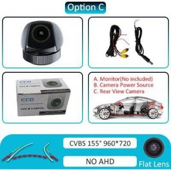 Naviunit 180° AHD 1080P HD Rearview Camera for BMW 1/2/3/4/5/6/7 Series X3 X5 X6 E53 E70 E71 E72 E83