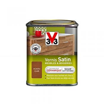 Vernis meuble et objet acajou clair satiné, 0.25l