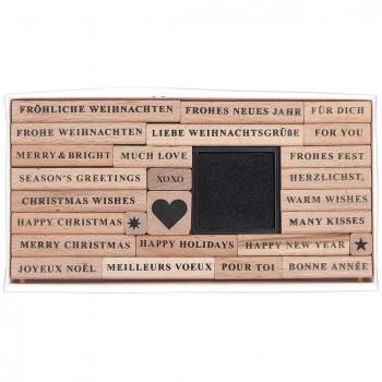 Festive Font Stamp Kit