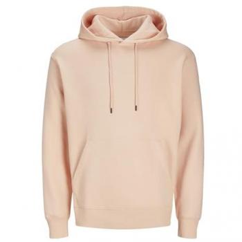 Jack & Jones Star Basic Long Sleeve Hoodie – Peach Parfait, Size L
