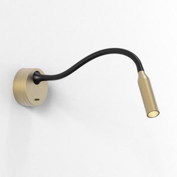 Lucca LED Leseleuchte in Gold-matt
