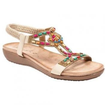 Mariella Ladies Beaded Sandals