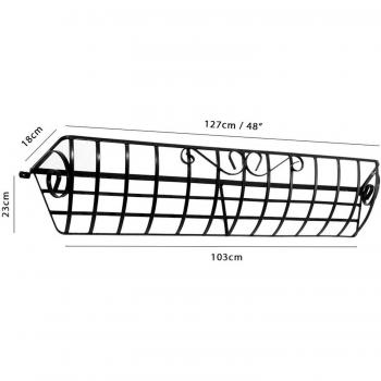 Decorative Wall Mounted Hayrack Planter