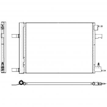 HELLA 8FC 351 Air Conditioning Condenser