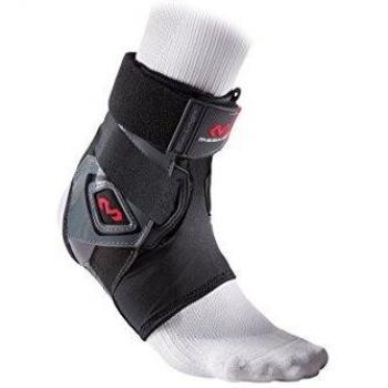 Schwarze McDavid Bio‑Logix Fußgelenkstütze XS/S