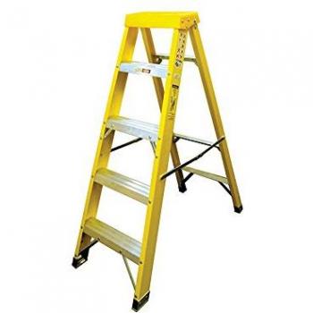Zarges Fibreglass Swingback Step Ladder 5 Rungs