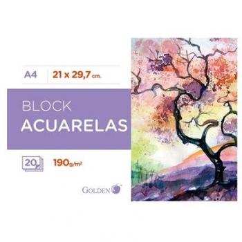 Smooth Surface Watercolor Sketchbook – 20 A4 Leaves