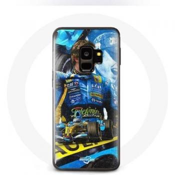 Samsung Galaxy S9 Beschermhoes Formule 1 Fernando Alonso F1 Wereldkampioen