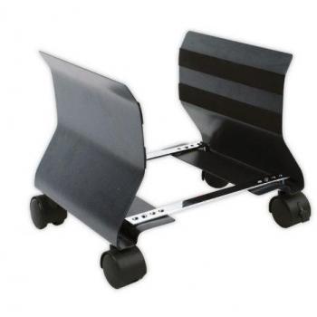 Soporte de CPU Fellowes con Base Giratoria y Acabado Grafite