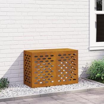 Protezione Copertura Acciaio Weatherproof per Condizionatore 90x40x60 cm