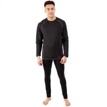 Trespass Unisex Erwachsenen Sandler Base Layer Set (Schwarz) XS