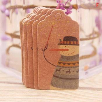 Étiquettes Décoratives Joyeuses Fêtes 100 pcs