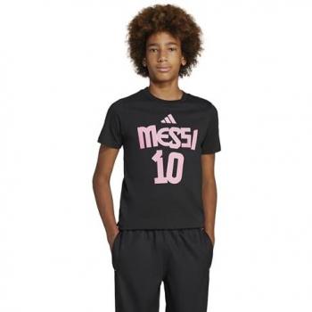 Camiseta Juvenil Messi 10 – Manga Corta y Detalle Gráfico Adidas