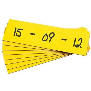 Tag Magnétique de Stockage 100 pcs 40 × 150 mm