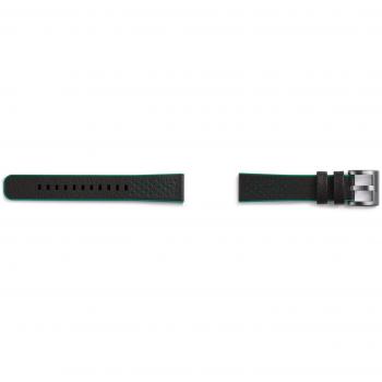 Strap Studio Sport Armband 20 mm grün und schwarz