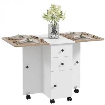 Space-Saving Dining Table with Drawers