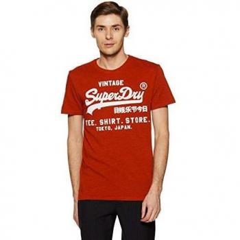 Superdry M10020tr Pullunder für Herren, Arazona Orange, 2XL