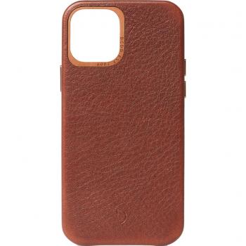 Coque de Protection en Cuir Marron pour iPhone 12 Mini