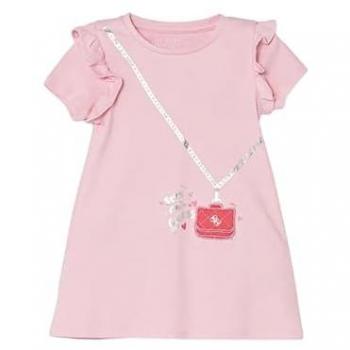 Abito da festa bambina Guess interlock rosa SS