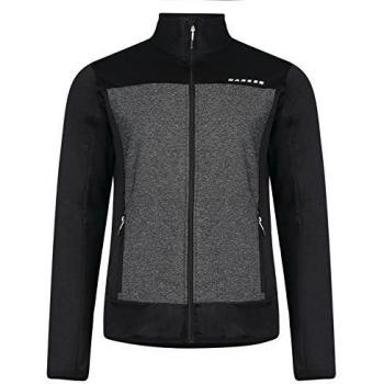 Dare 2B Herren Trikot „Stretch-Mittelschicht“ – Charcoal/Schwarz, Größe XXXL