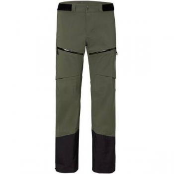 Vaude Khaki Monviso 3L Pants for Men, Size 54