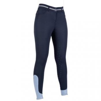 Silicone Full Seat HKM Bloomsbury Riding Breeches – 30”, Deep Blue