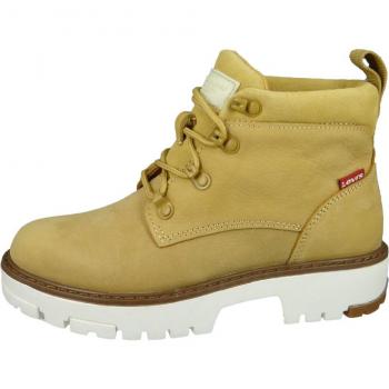 Levi's Solvi Women's Yellow Ankle Boots, Medium UK 6