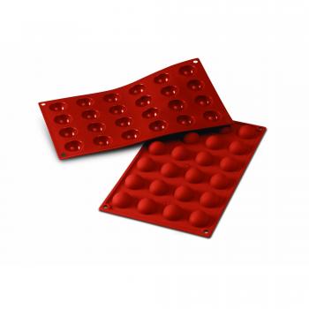 Silikomart Halb-Sphäre-Form (Ø 30 mm × 15 mm) – Modell SF006/C 20.006.00.0060