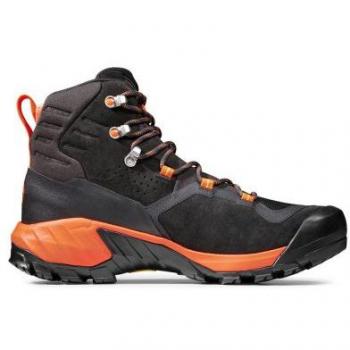 Bottes de trekking Mammut Sapuen High Gore-Tex (Noir Rouge Chaud) homme