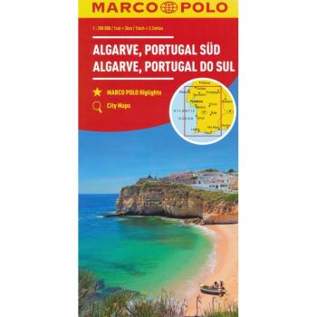 Algarve, Portugal South Marco Polo Map