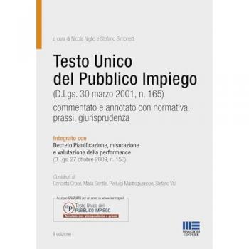 Il testo unico del pubblico impiego commentato