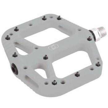 Red Oxford Loam 20 Nylon Flat Pedals