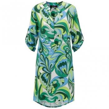 Aniston CASUAL Sommerkleid im frischen Farbspiel mit Grafikdesign