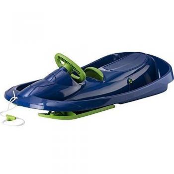 HAMAX Snowbobs Junior Unisex Schlitten – Blau/Grün – Einheitsgröße