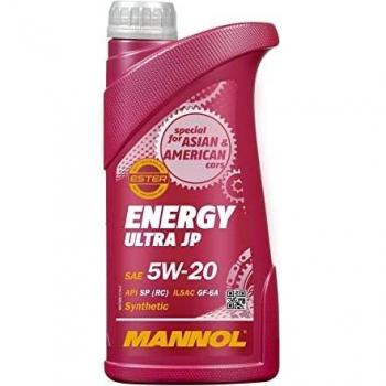 Mannol Aceite Motor ENERGY ULTRA 5W20 – Fórmula Avanzada 1 L