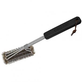 Brosse per barbecue in acciaio con manico resistente (40 cm)