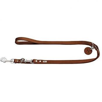 Hunter Adjustable Hundeleine Aalborg cognac 13/200 S-M